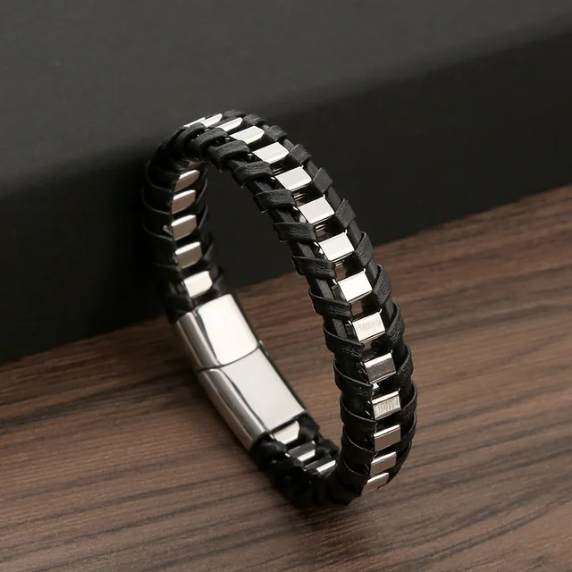 Gents Leather Bracelet