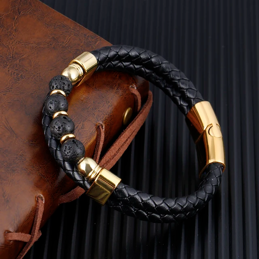 Gents Leather Bracelet