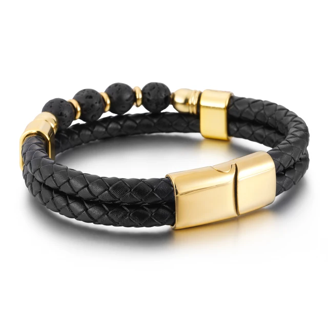 Gents Leather Bracelet