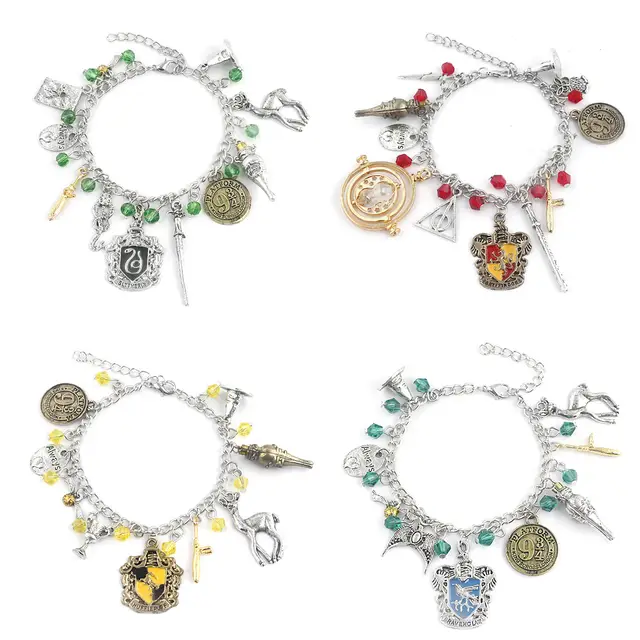 Hogwarts House Charm Bracelet