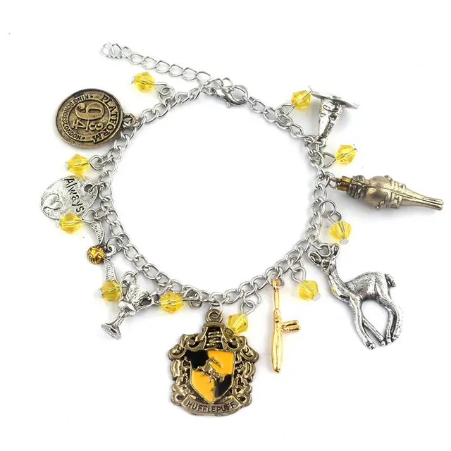 Hogwarts House Charm Bracelet