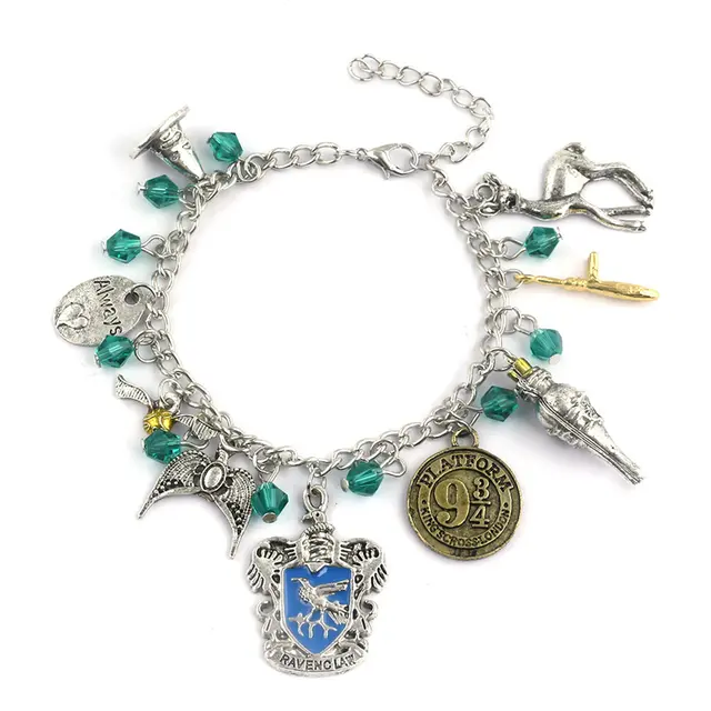 Hogwarts House Charm Bracelet