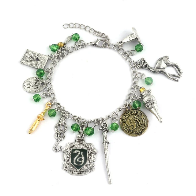 Hogwarts House Charm Bracelet