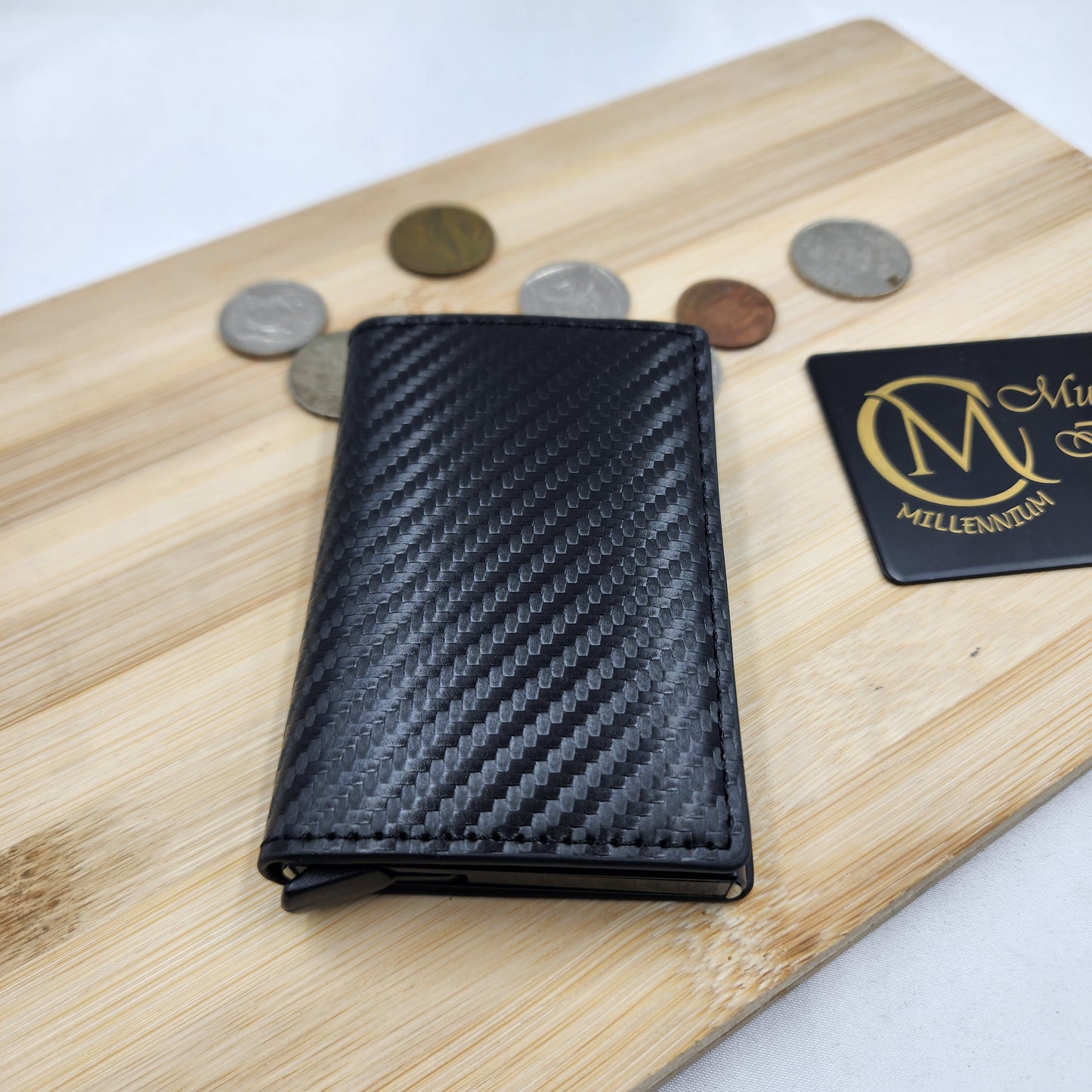 Leather Card Wallet Single Slot