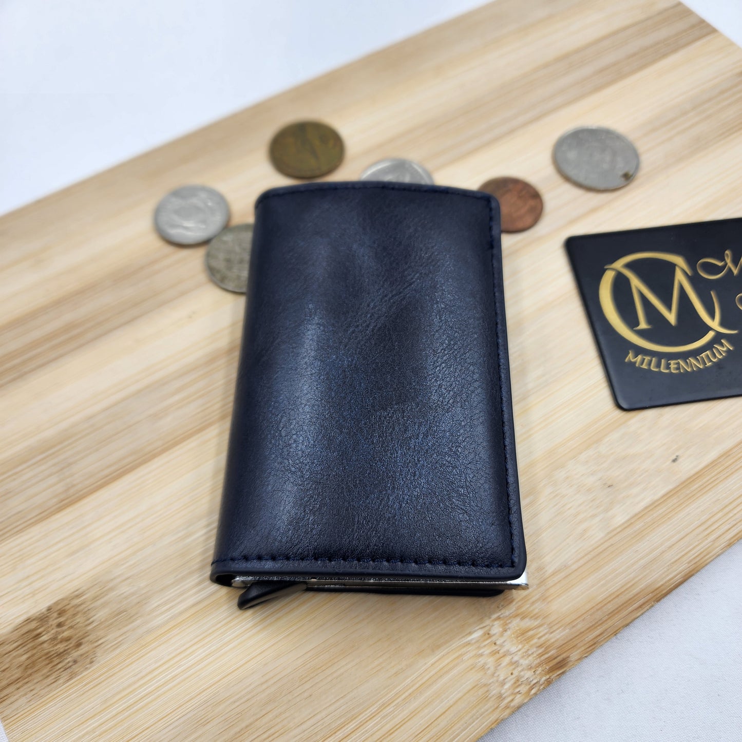 Leather Card Wallet Single Slot