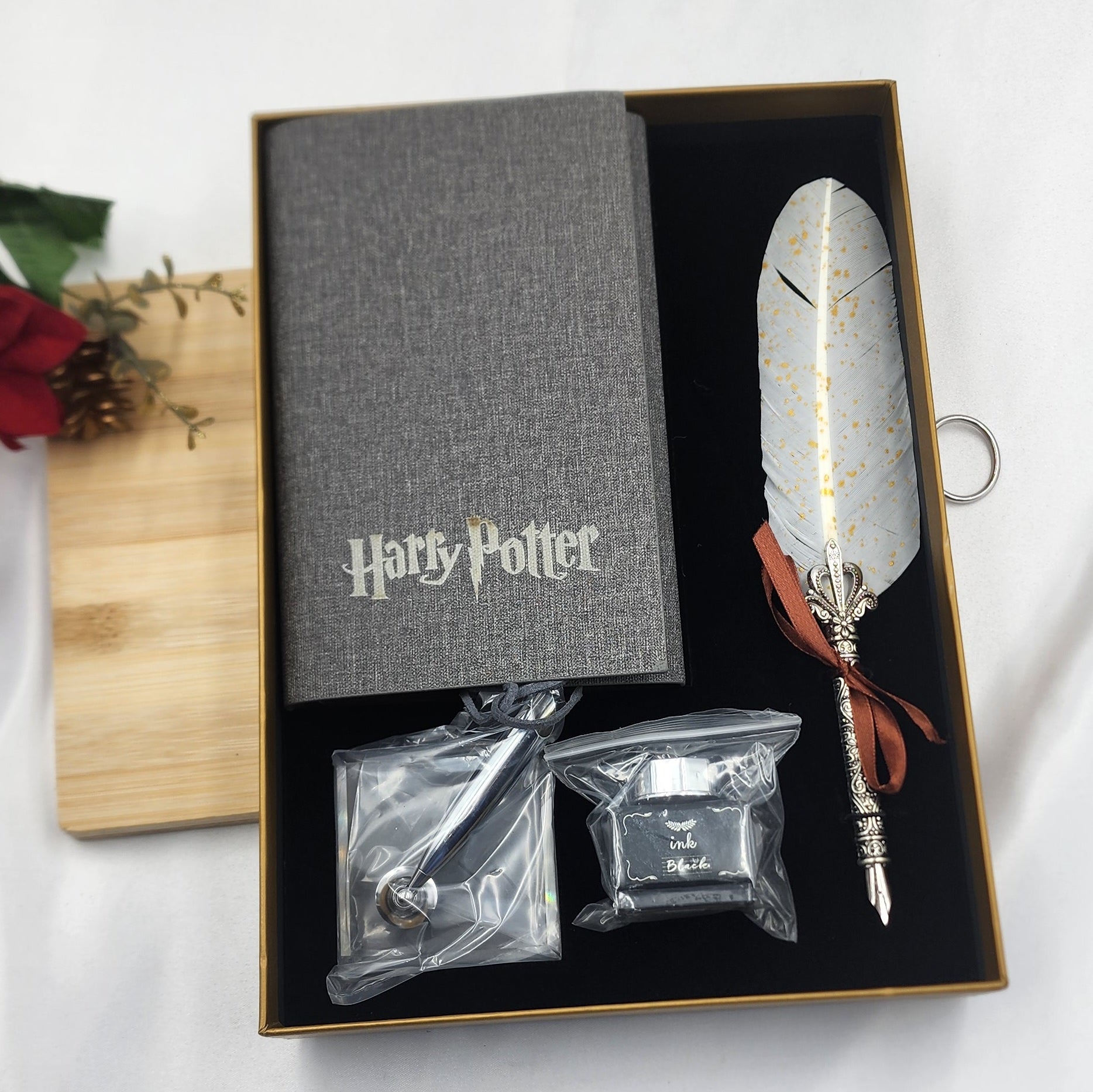 Hogwarts Dip Ink Pen Set