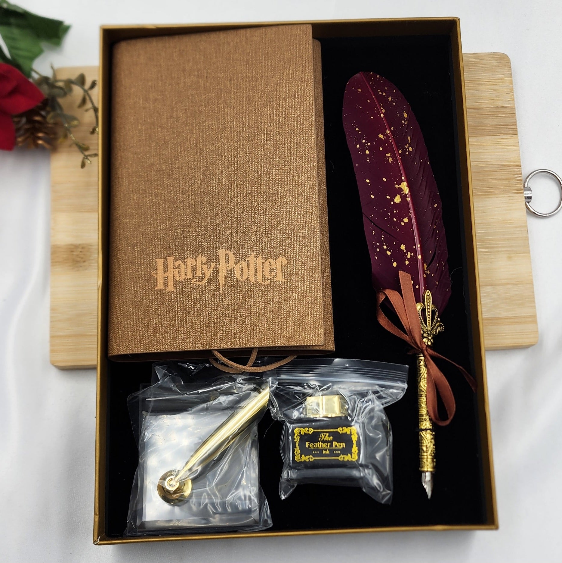 Hogwarts Dip Ink Pen Set