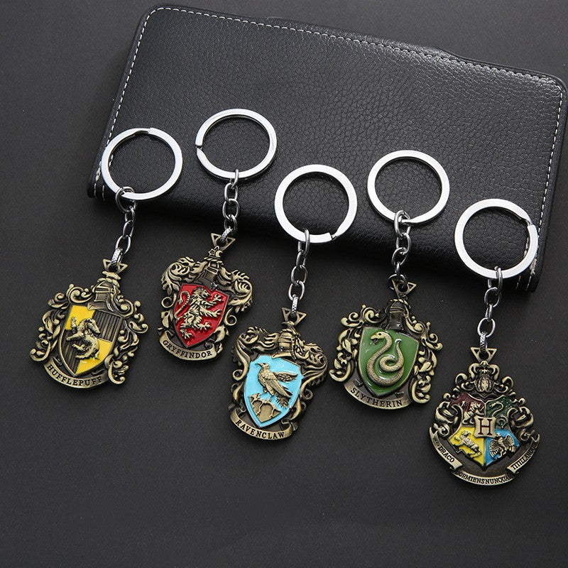 Harry Potter Hogwarts House Keychains