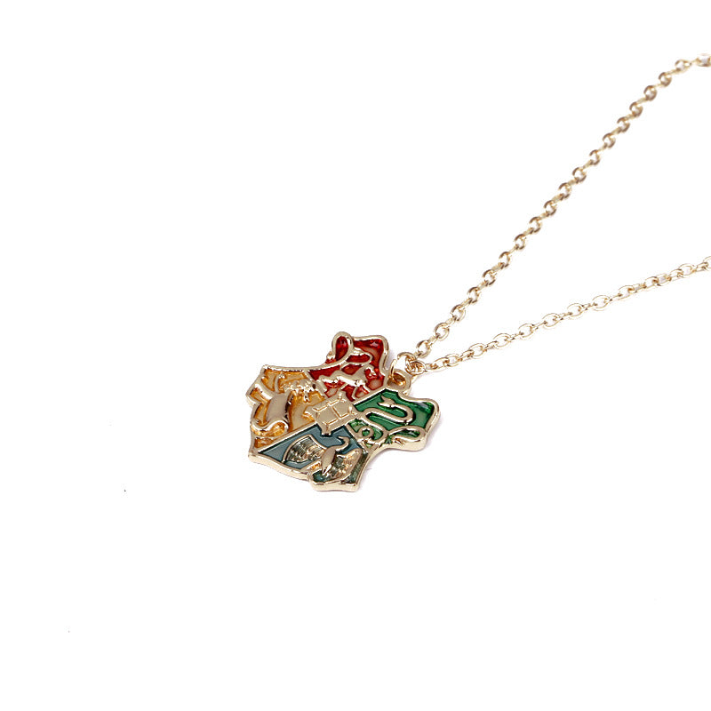 Hogwarts Crest Necklace