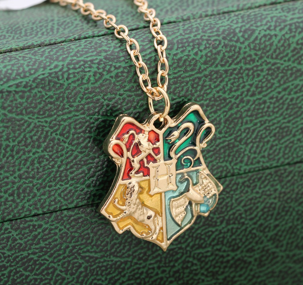 Hogwarts Crest Necklace