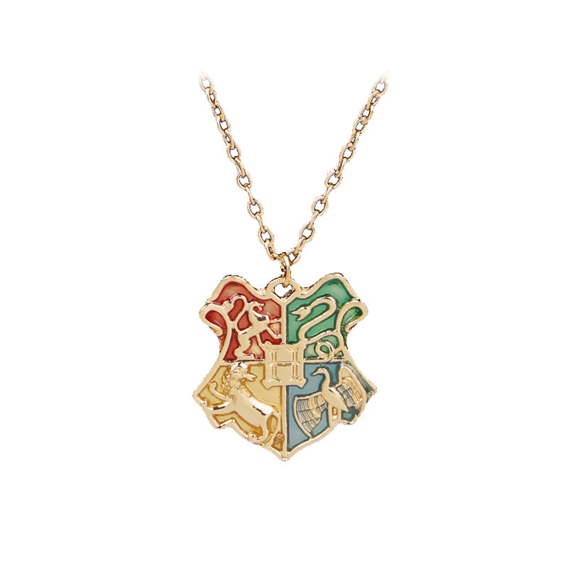 Hogwarts Crest Necklace