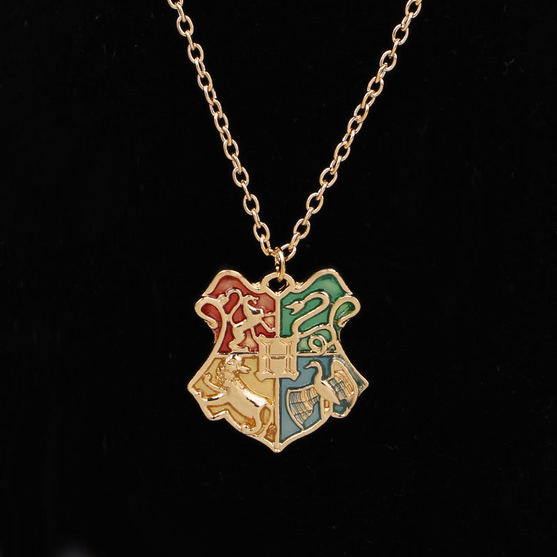 Hogwarts Crest Necklace