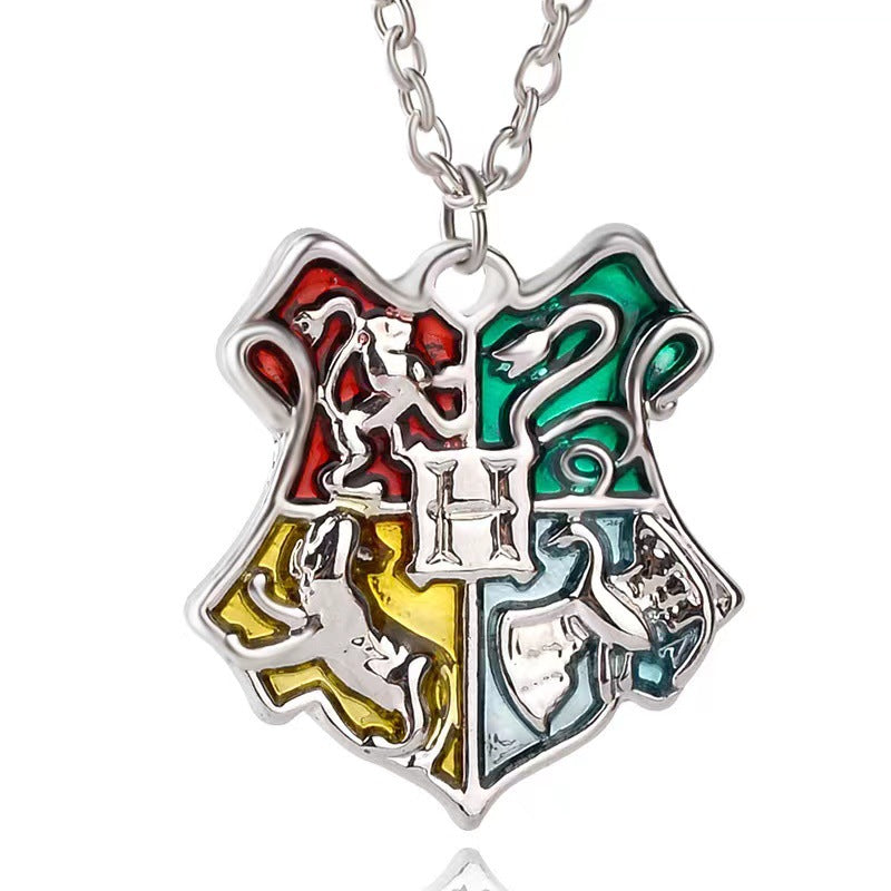 Hogwarts Crest Necklace