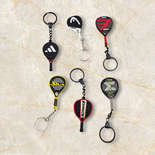 Padel Racket Keychain