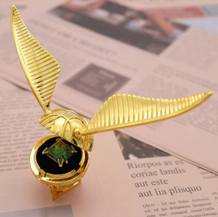 Golden Snitch Ring Box