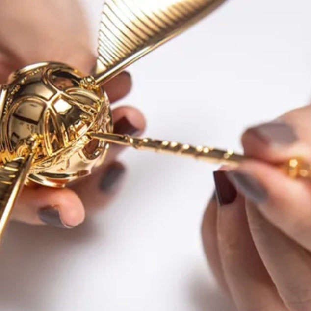 Golden Snitch Ring Box