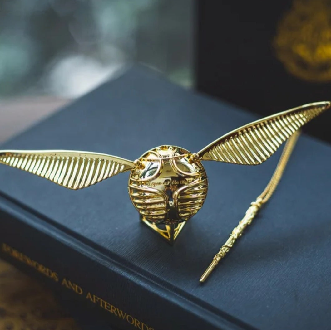 Golden Snitch Ring Box