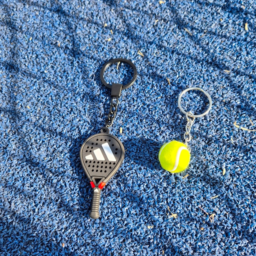 Padel Racket Keychain