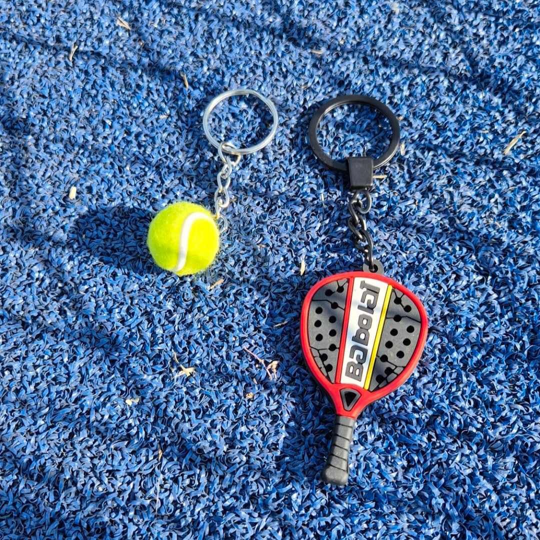 Padel Racket Keychain