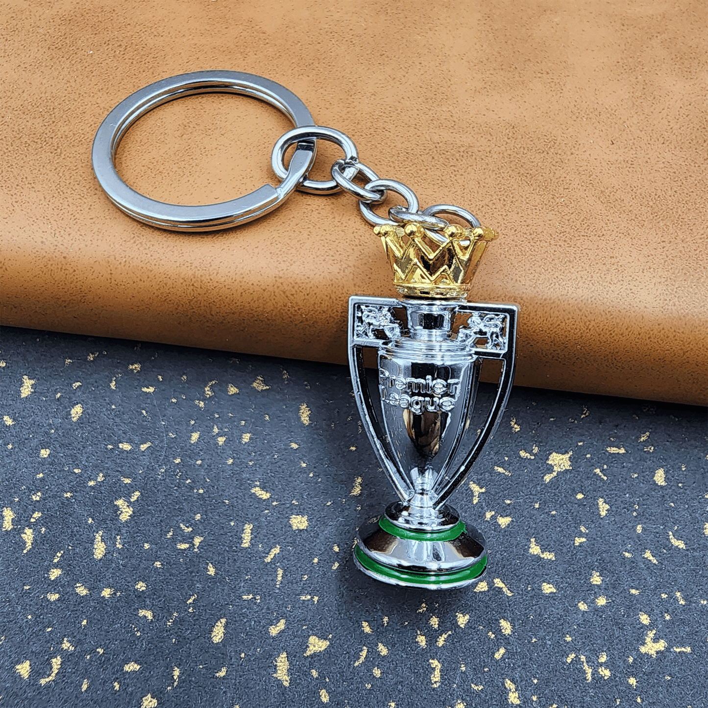 Premier League Trophy Keychain