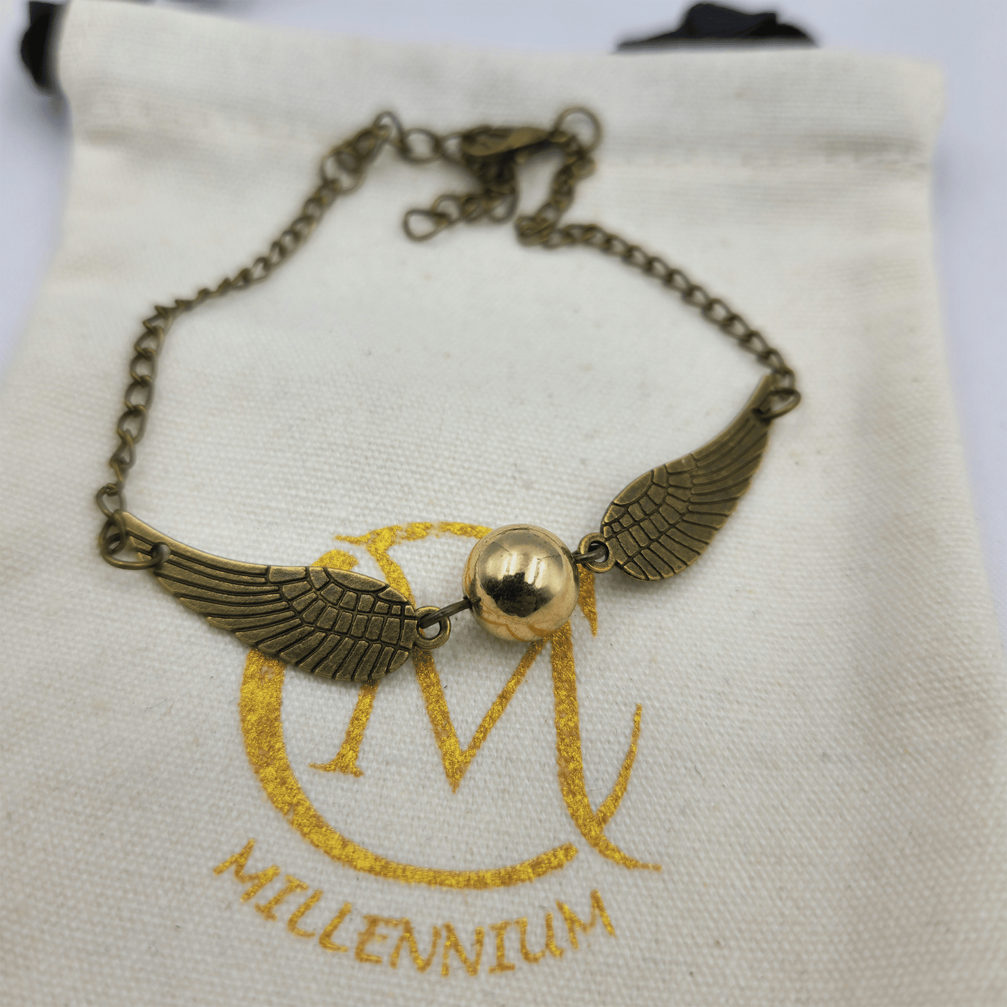 Harry Potter Golden Snitch Bracelet