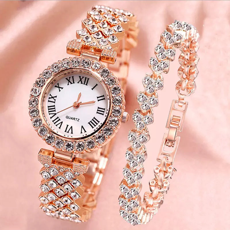 Ladies watch & Bracelet Set