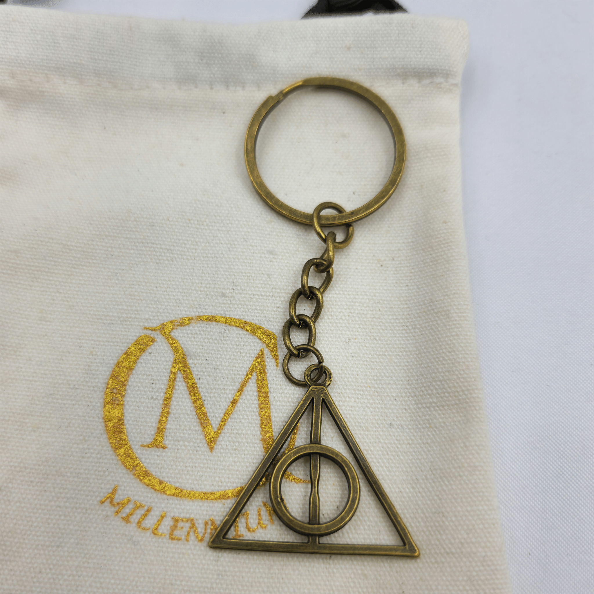 Harry Potter Deathly Hallows keychain