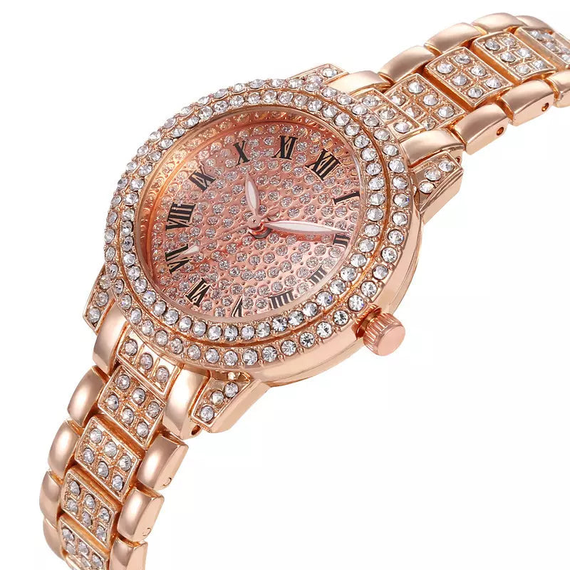 Ladies Watch & Bracelet Set