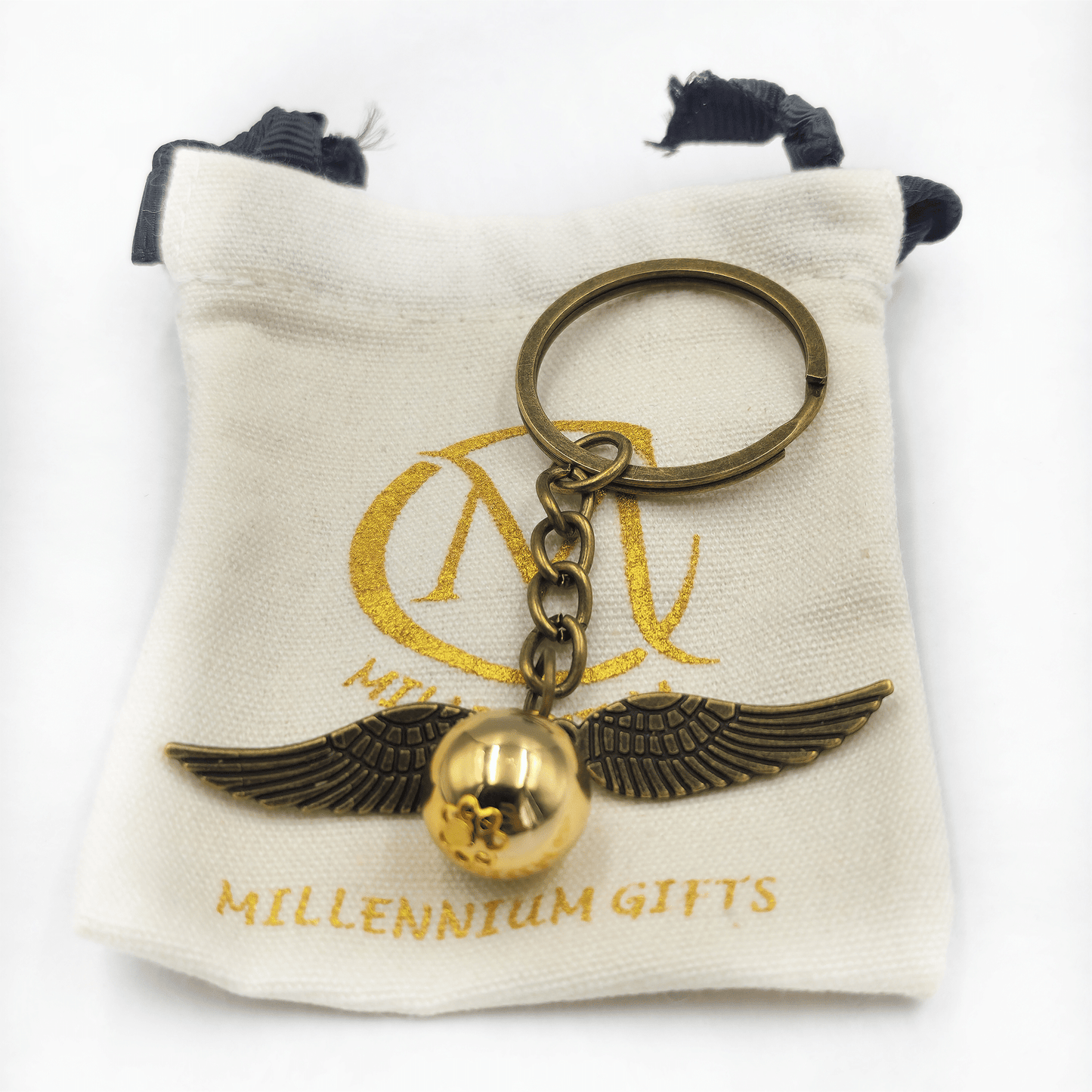 Harry Potter Golden Snitch Keychain