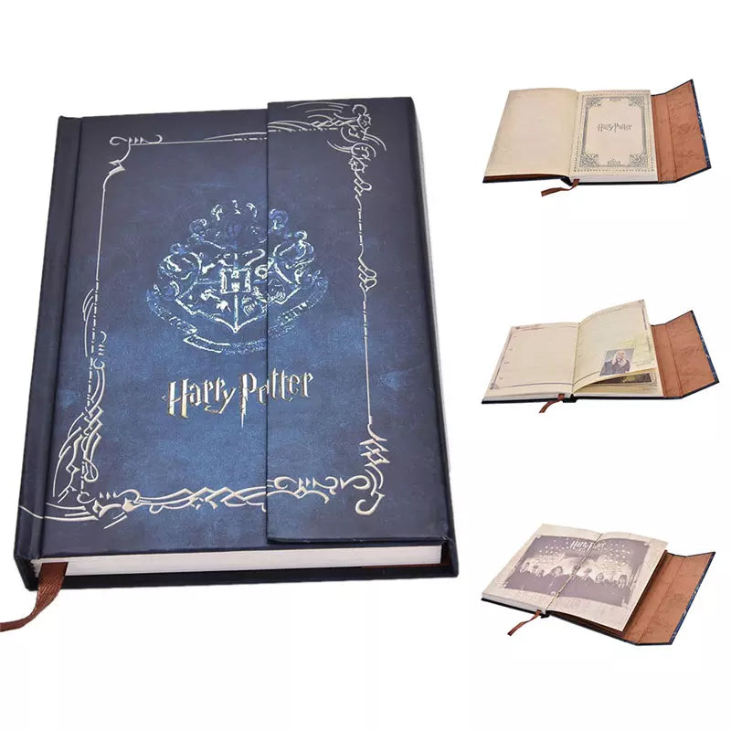 Harry Potter themed Journal.  Option to add a personalized laser engraving on the journal.