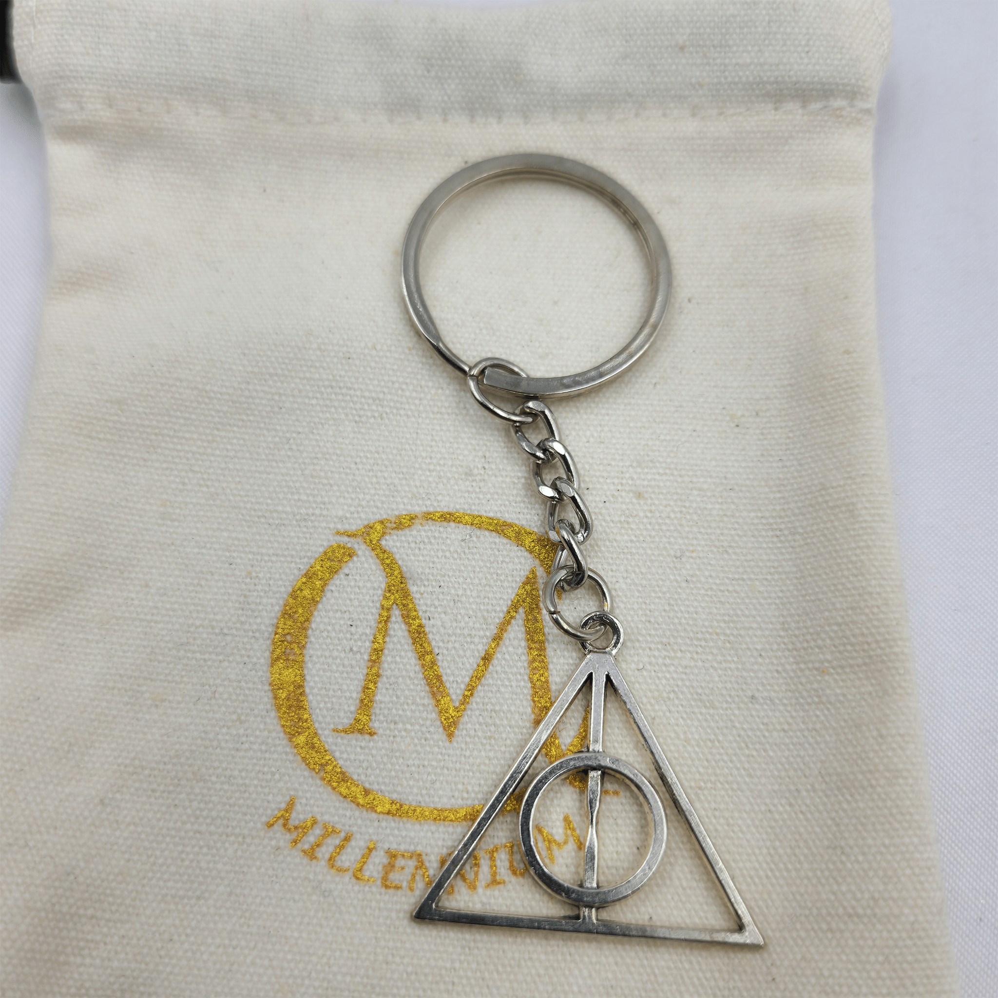 Harry Potter Deathly Hallows keychain