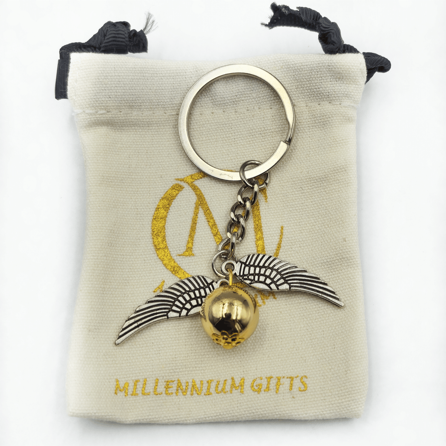 Harry Potter Golden Snitch Keychain