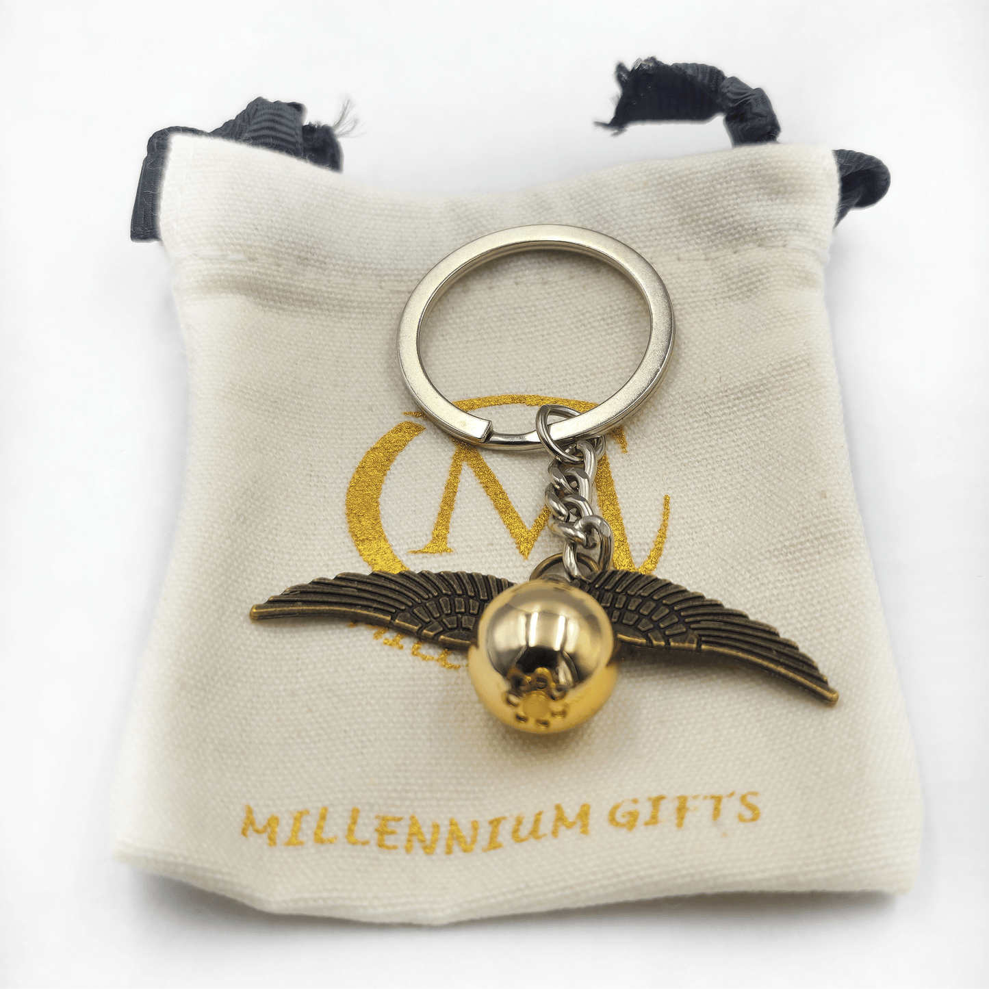 Harry Potter Golden Snitch Keychain