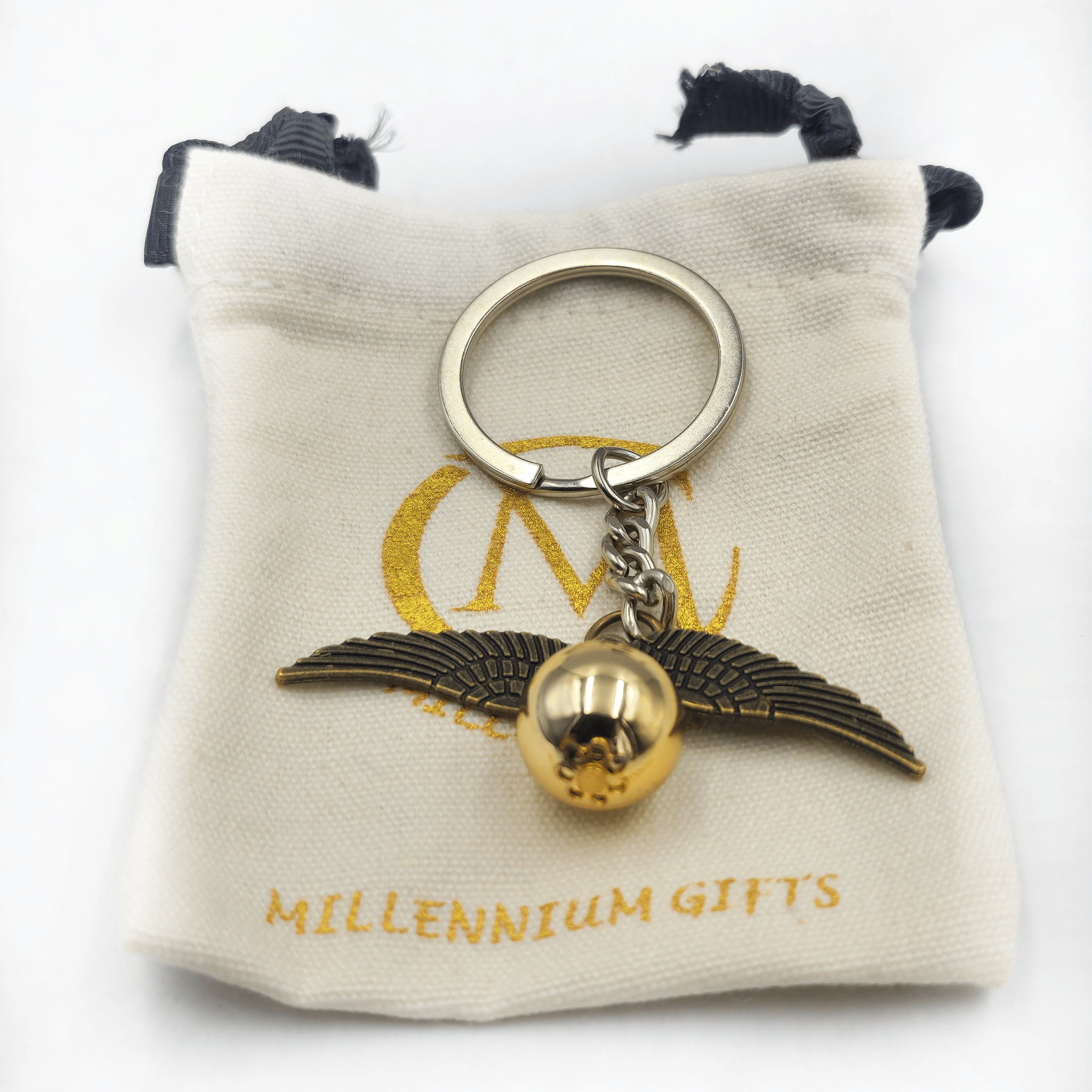 Harry Potter Golden Snitch Keychain