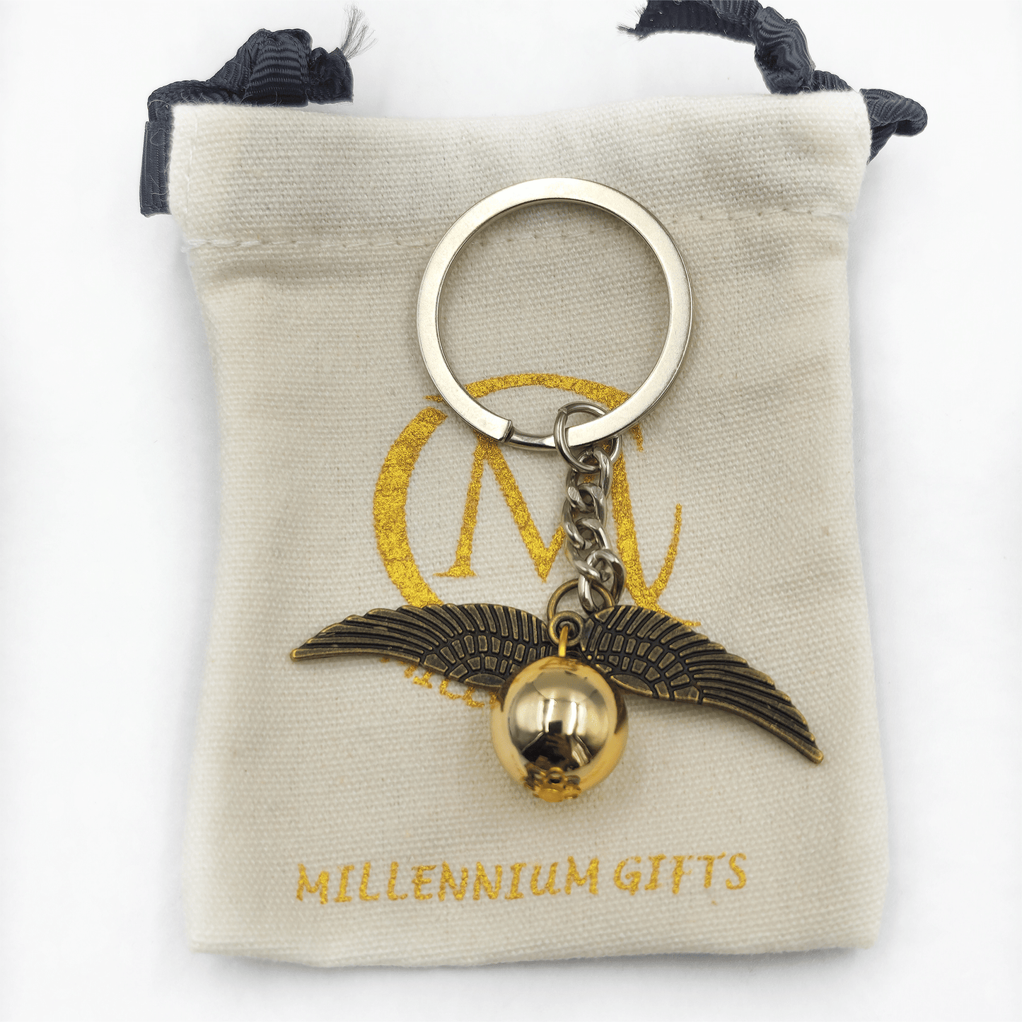 Harry Potter Golden Snitch Keychain