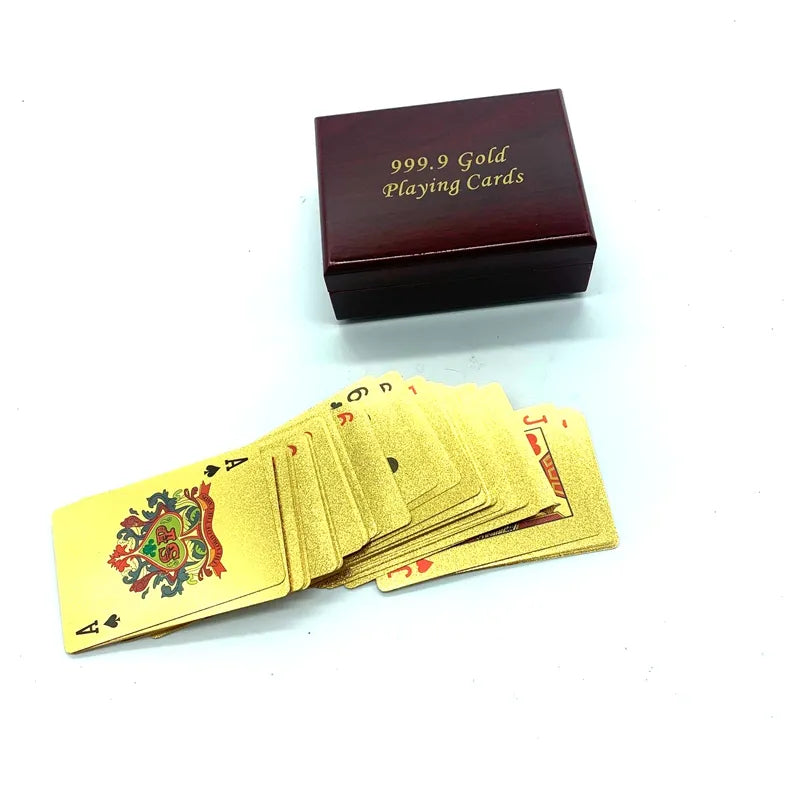 24 Carat Gold Foil Card Deck