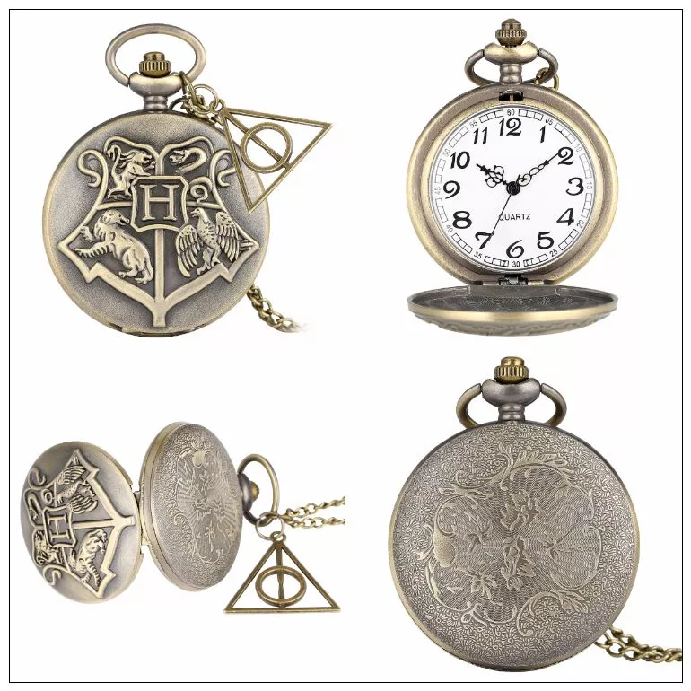 Harry Potter Hogwarts Pocket Watch